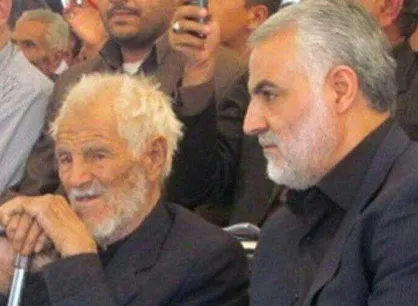 پدر سردار قاسم سلیمانی درگذشت
