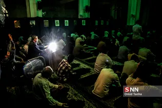 مراسم اعتکاف رمضانیه دانشگاه شریف