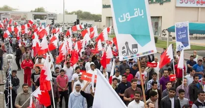 تظاهرات گسترده شهروندان بحرین علیه آل&zwnj;خلیفه