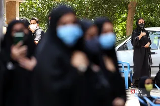عزاداری هیئت عاشقان حسینی در روز عاشورا 