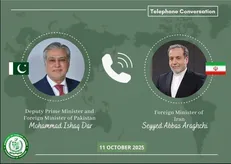 گفت وگوی تلفنی وزیران خارجه ایران و پاکستان با محوریت تحولات منطقه‌ای