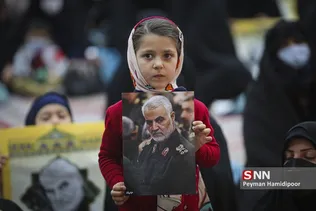 گرامیداشت حاج قاسم سلیمانی  بجنورد