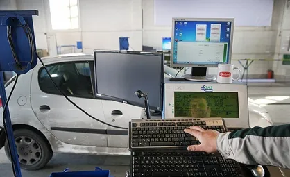 کاهش 33 درصدی خودروهای فاقد معاینه فنی