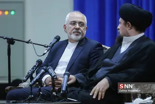 تجدید میثاق وزیر امور خارجه و روسای نمایندگی های ایران در جهان با آرمان‌های امام (ره)
