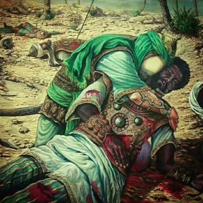 صوت/ مقتل خواني حجت الاسلام رفيعي و حاج ميثم مطيعي در رثای جناب &laquo;جَوْن&raquo;