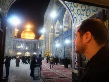 &laquo;آقانوید&raquo; بعد از شهادت هم زائر حرم رضوی شد