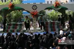 مراسم تشییع پیکر مطهر ۱۵۰ شهید دفاع مقدس در تهران
