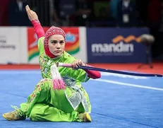 بازی های آسیایی-ناگویا2026  / چهارمی زهرا کیانی در ووشو + فیلم