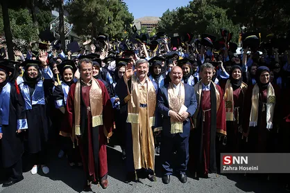 جشن فارغ التحصیلی دانشگاه شهید بهشتی