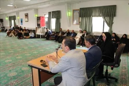 دیدار مسئولین دانشگاه پیام نور خراسان رضوی با دانشجویان انجام شد