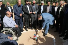 برگزاری آیین کلنگ زنی بیمارستان ۶۰۰ تخت خوابی بنیاد فارس