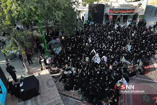اجتماع زنان عاشورایی در امامزاده سیده ملک خاتون