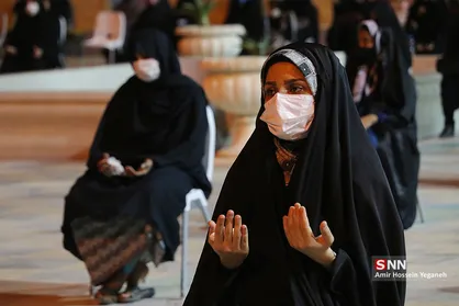عزاداری مردم جزیره کیش با رعایت پروتکل های بهداشتی