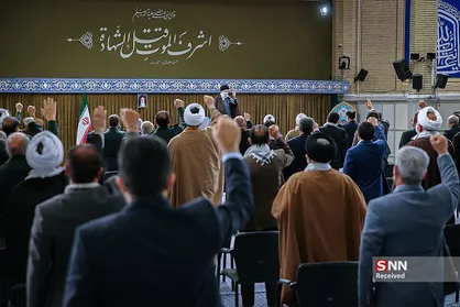 دیدار دست&zwnj;اندرکاران کنگره شهدای استان ایلام با رهبر معظم انقلاب