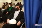 
ملبس شدن جمعی از طلاب به دست آیت الله نوری همدانی
