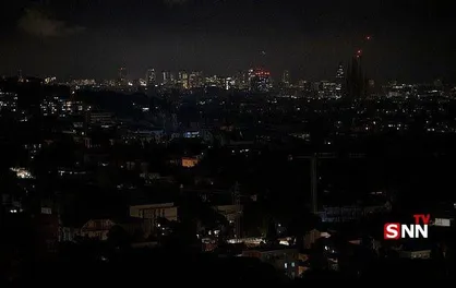 اربیل عراق در تاریکی فرو رفت