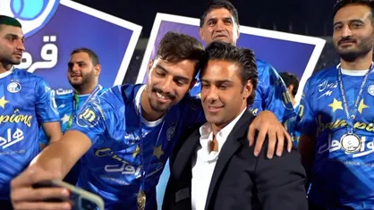 جشن قهرمانی استقلال تهران در لیگ بیست و یکم