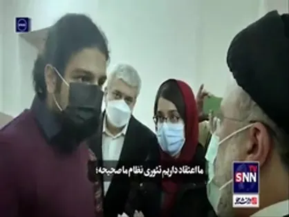 یک دانشجو خطاب به رئيس جمهور: ما اعتقاد داریم که تئوری نظام ما صحیح است