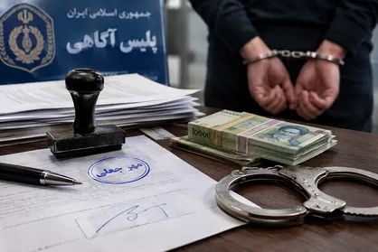 کلاهبرداری ۲۶ میلیاردی با جعل مهر و امضای مشتریان در کرمان