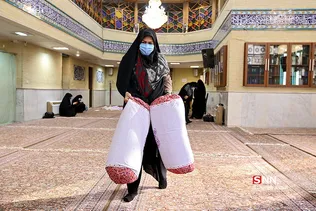 اهدای جهیزیه توسط بسیجیان مسجد چهاده معصوم