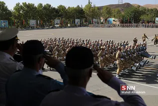اختتامیه شانزدهمین دوره جامعه پذیری نظامی دانشجویان دانشگاه های افسری ارتش 