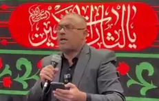 شعرخوانی شاعر عراقی در وصف شهادت رهبر معظم انقلاب، امام خامنه‌ای