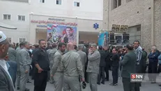 پیکر محیط‌بان شهید کاظم مصدق در گرگان تشییع شد+فیلم