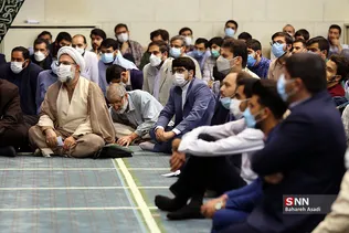 دیدار آیت‌الله رئیسی با دانشجویان در دانشگاه تهران 