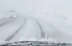 ۱۰ سانتی‌متر برف در ورزقان آذربایجان‌شرقی