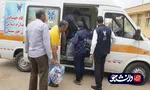 فعالیت جهادگران قرارگاه جهادی دانشگاه آزاد خوزستان در منطقه سیل زده شادگان