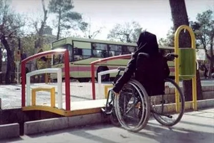 مناسب سازی تقاطع&zwnj;های معابر خیابان زمزم ویژه توانیابان