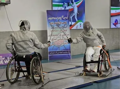ساری میزبان اردوی تیم ملی پاراشمشیربازی زنان و مردان
