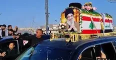 بیروت غرق در تصاویر شهیدان مقاومت و آمادگی برای تشییع باشکوه سیدالشهدای مقاومت+فیلم