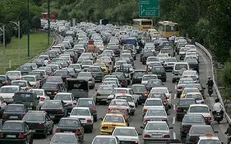 ترافیک سنگین در محور‌های منتهی به پایتخت
