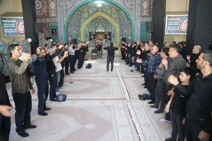 آیین سوگواری حضرت اباعبدالله الحسین (ع) در موزه ملی انقلاب اسلامی و دفاع مقدس برگزار شد
