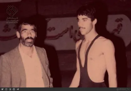 شهیدی که هم در ورزش و هم در جبهه قهرمان بود