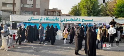 برپایی ۶ غرفه خیابانی به مناسبت عید غدیر در  خرم آباد