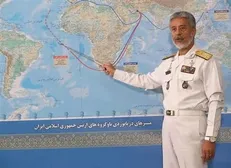 حضور مقتدرانه ناوگروه «نداجا» برای اولین بار در نیمکره غربی جهان + فیلم