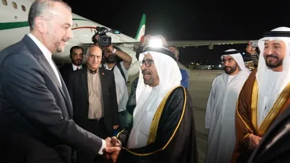 امیرعبداللهیان وارد امارات شد