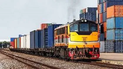 ظرفیت مبادله بار ترانزیت ریلی ایران و قزاقستان ۱۰ میلیون تن است