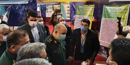 قدردانی سردار سلامی از موفقیت&zwnj;های علمی و فناوری بسیج ذوب آهن اصفهان