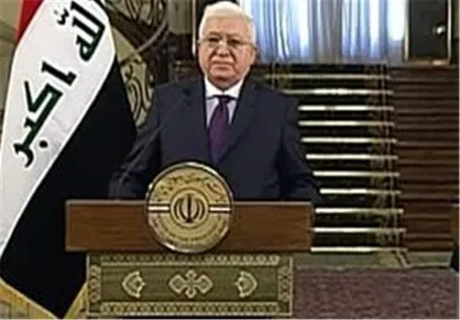 فؤاد معصوم: به نفع عراق نیست که گذرگاهی برای حمله به ایران باشد/ آمریکا در عراق پایگاه نظامی ندارد