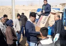 توزیع کمک‌های مردمی در ۳ روستای مرزی