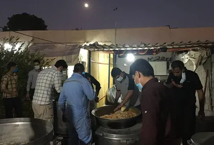 ۱۴۰۰ پرس غذای گرم از سوی جهادگران دانشگاه فنی شهید کرانی بندرعباس بین نیازمندان توزیع شد