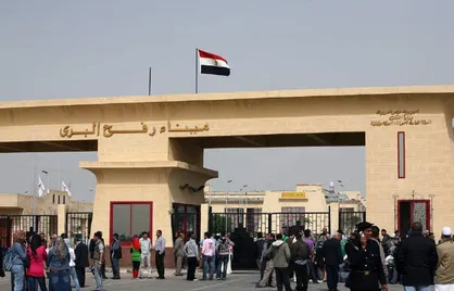 بازگشایی گذرگاه رفح به مدت ۲ روز
