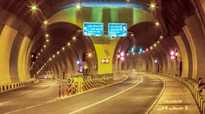 اندازه گیری آلودگی خودروها در تونل های تهران آغاز شد