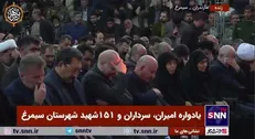 گریه قالیباف با روضه حضرت زهرا (س)