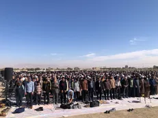 مشهدی‌ها نماز باران خواندند