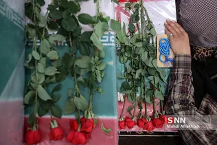 مراسم وداع با ماه مبارک رمضان در جوار شهدای گمنام معراج شهدا
