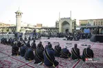 آیین تعویض پرچم حرم مطهر حضرت معصومه(س)